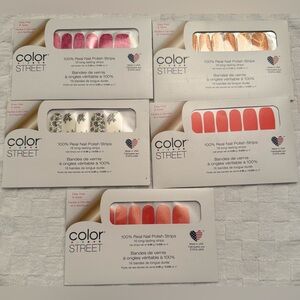 Color Street 100% Real Nail Polish Strips Set, BRAND NEW
